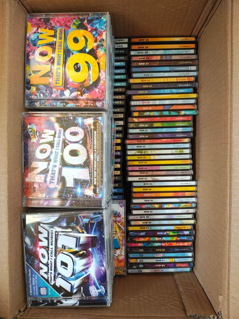 Now Original 8-101 CD's 