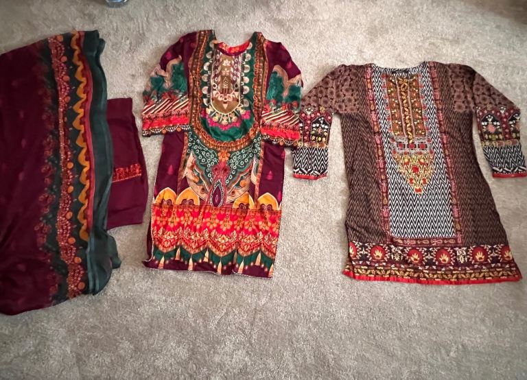 Asian Traditional Wear , 3 piece suit and kurta