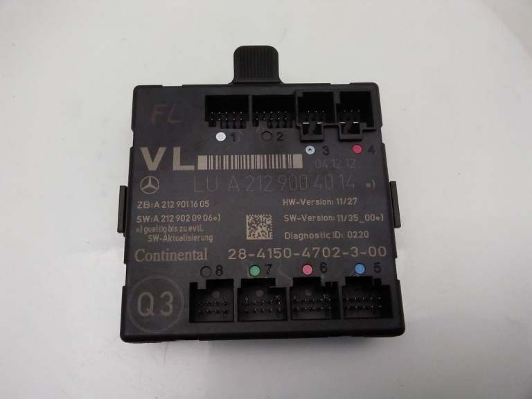 Mercedes E Class Front Door Ecu Control Module Lh 2009-2016 A2128202485