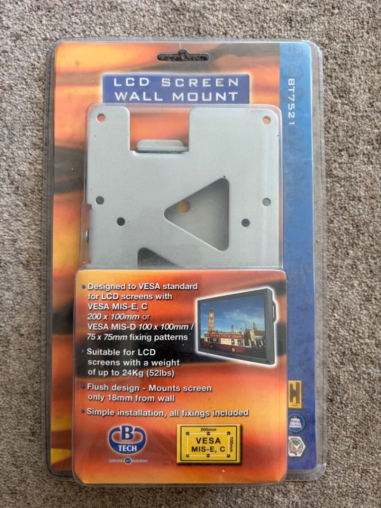 TV wall mount bracket- new unused 