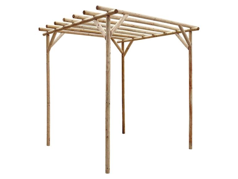 Garden Wooden Pergola Kit - Fair Condition - Ready for Reassembly