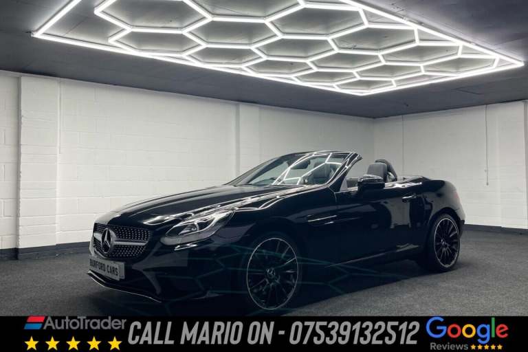 2017 Mercedes-Benz SLC SLC 200 Sport 2dr 9G-Tronic CONVERTIBLE PETROL Automatic