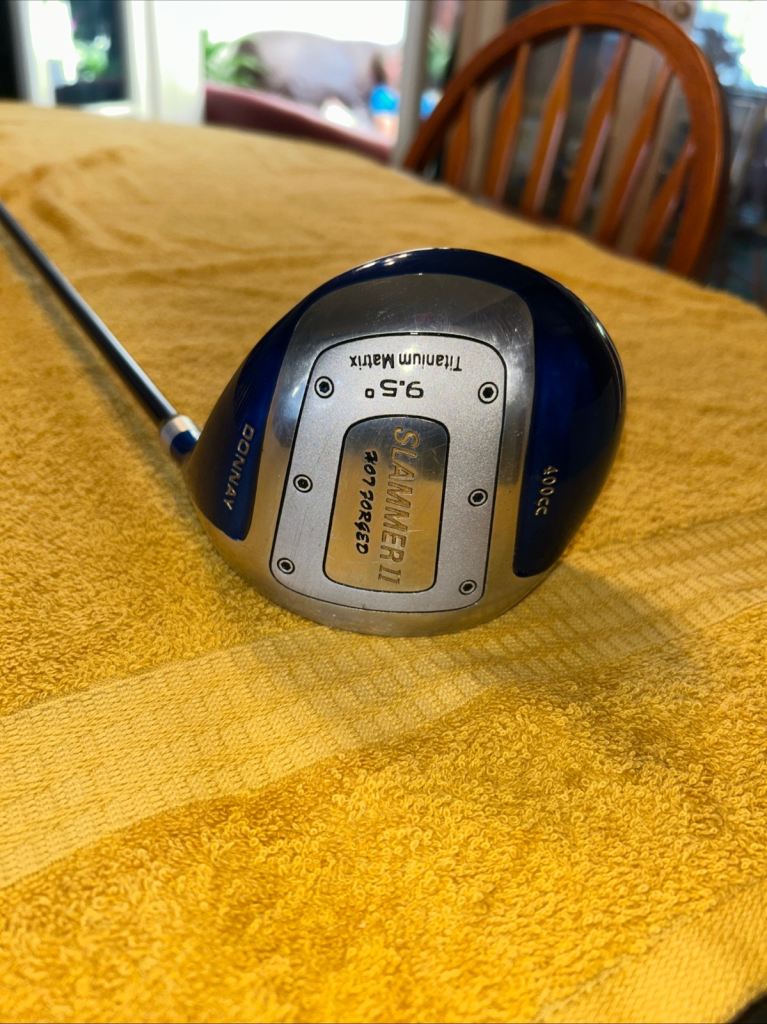 Donnay Slammer Driver 9.5 Degree 400cc Reg Flex Graphite Shaft R Handed 