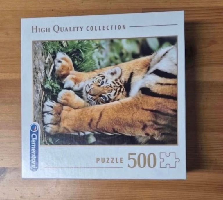image for Clementoni High Quality Collection Puzzle 500 Piece: Animal: Tiger 