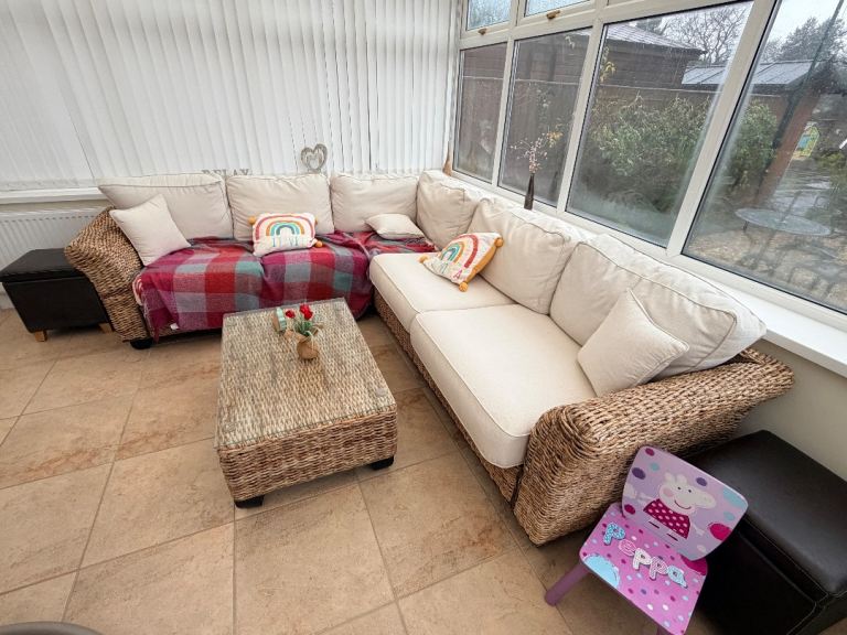 Rattan Conservatory Furniture Set
