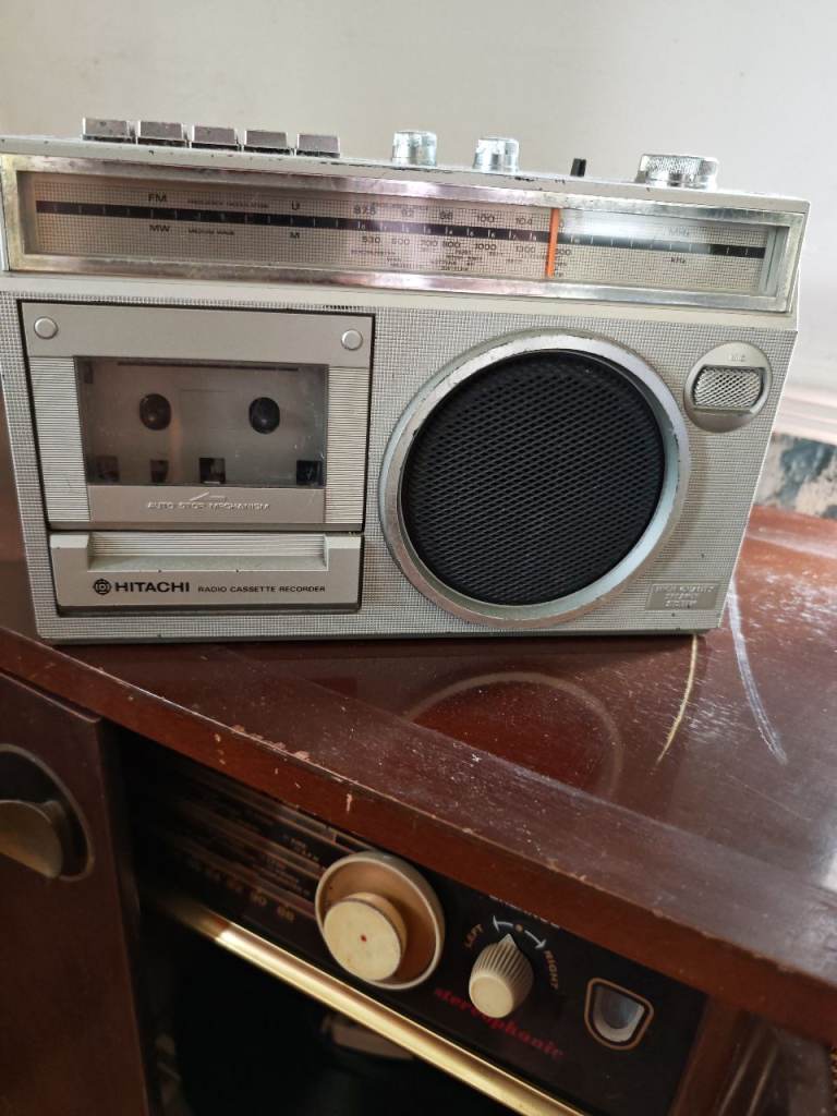Hitachi Stereo Radio Cassette Recorder – Good Condition