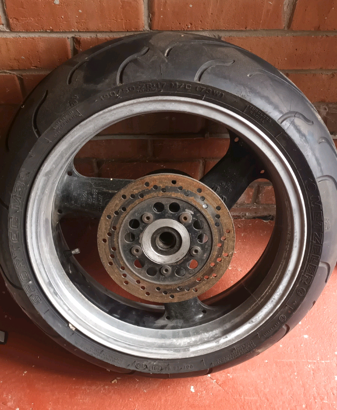 Motorbike rear wheel came of 1997 kawasaki zx7r 