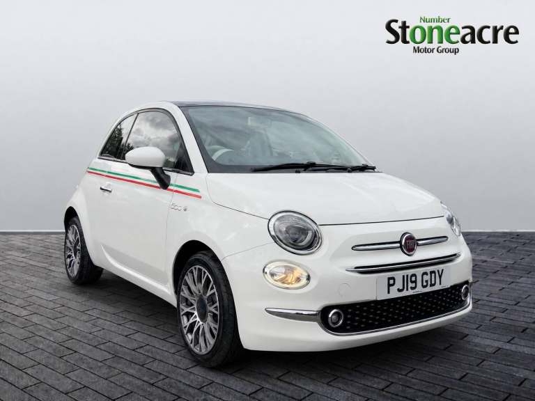 2019 Fiat 500 1.2 Lounge 3dr HATCHBACK PETROL Manual
