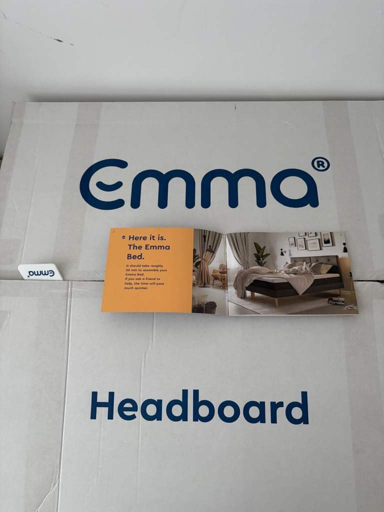 King size Emma signature bed frame