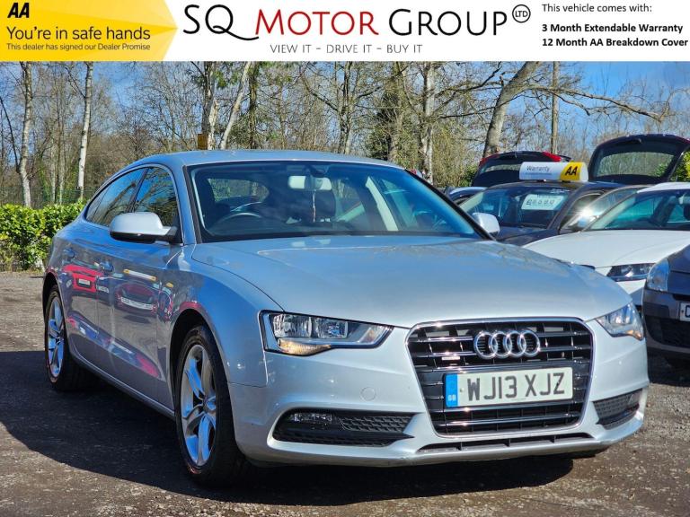 2013 Audi A5 2.0 TFSI SE Sportback quattro Euro 5 (s/s) 5dr HATCHBACK Petrol Manual