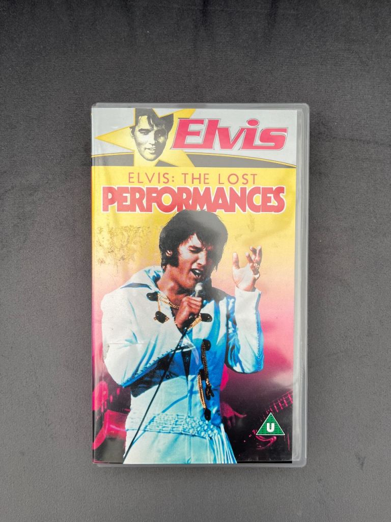 Elvis: The Lost Performances VHS Tape 