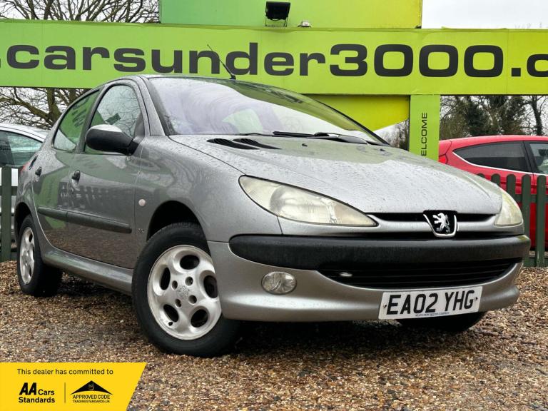 2002 Peugeot 206 1.6 206 GLX Auto 5dr Hatchback Petrol Automatic