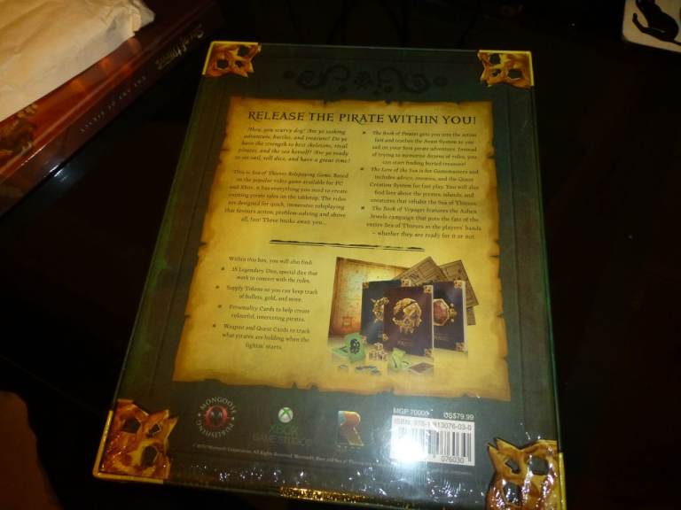 Sea of thieves role playing game Brand new in box 