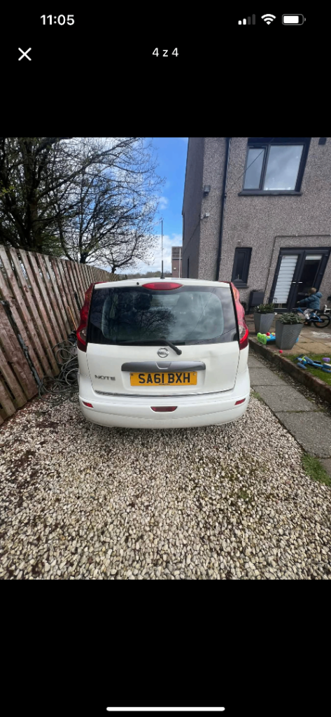 Nissan, NOTE, MPV, 2011, Manual, 1598 (cc), 5 doors