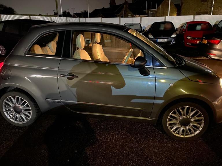 2015 Fiat 500 1.2 Lounge 3dr Dualogic [Start Stop] HATCHBACK Petrol Automatic