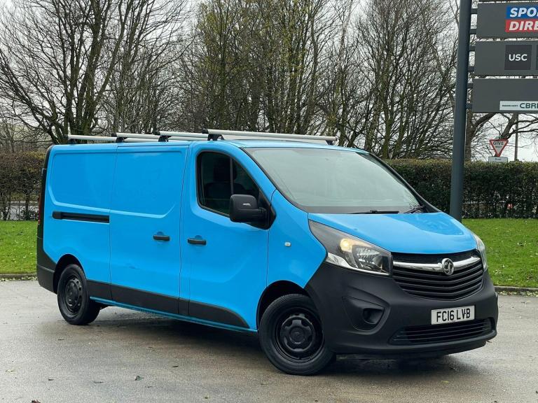 2016 Vauxhall Vivaro 1.6 CDTi 2900 BiTurbo ecoFLEX L2 H1 Euro 5 (s/s) 5dr PANEL VAN Diesel Manual