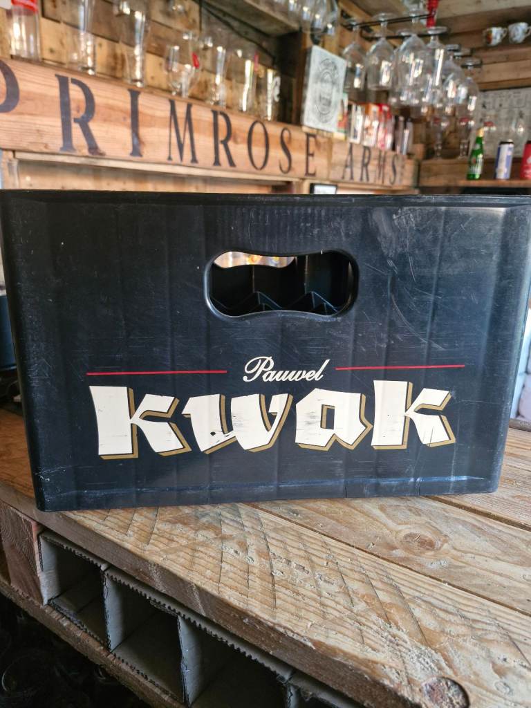 Belgian beer crate.