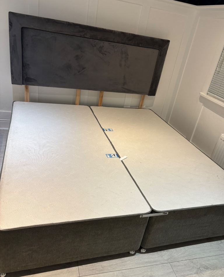 Super Kingsize Divan Bed & Headboard