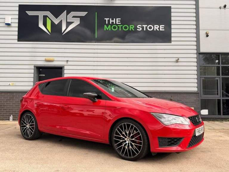 2016 66 SEAT LEON 2.0 TSI CUPRA 290 BLACK HATCHBACK 5DR PETROL MANUAL EURO 6 (S/