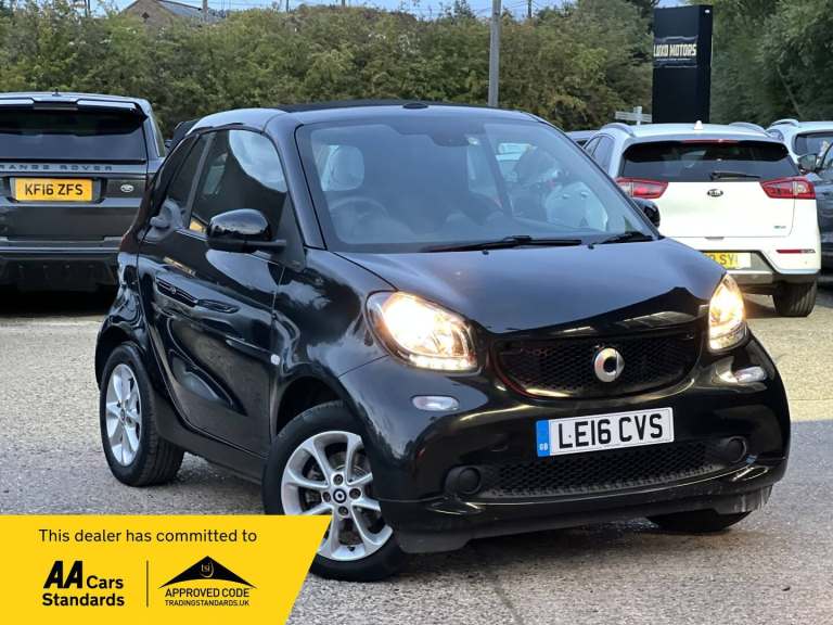 2016 smart fortwo 1.0 Passion Convertible Petrol Automatic