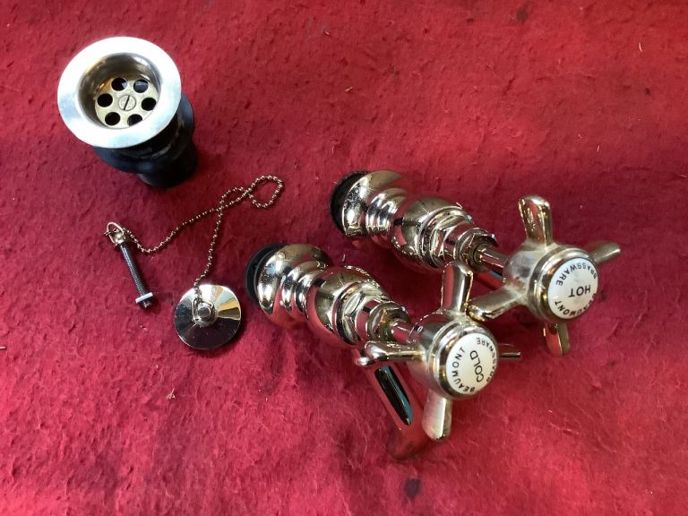 Brass Taps and Waste