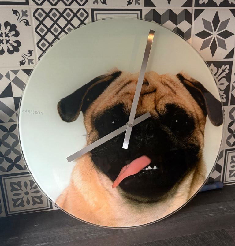 Pug clock