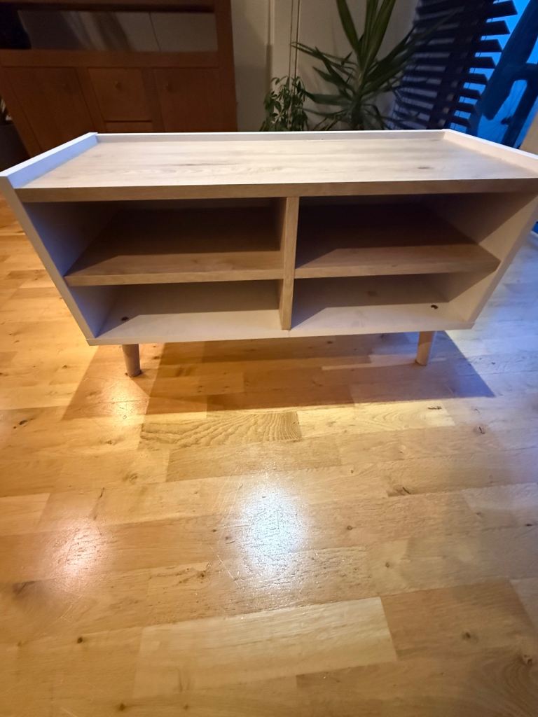 Wood TV unit or shoe storage 
