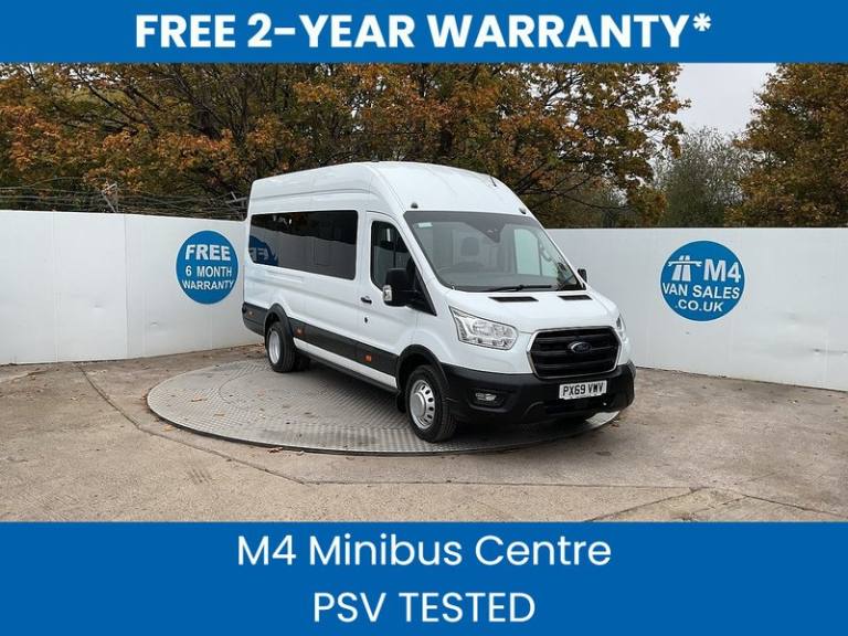 2019 Ford Transit 460 EcoBlue Leader 17 Seat Minibus Minibus Diesel Manual