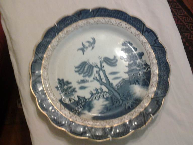 Booths' 'Real Old Willow' plate 