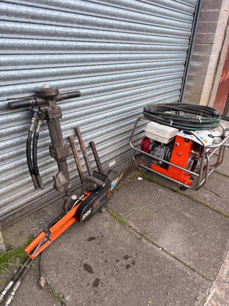 Hydraulic Equipment Package – RGC HydraCutter C150, Panther Power Pack & Hydraulic Breaker