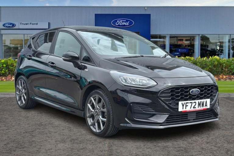 2022 Ford Fiesta 1.0 EcoBoost ST-Line 5dr with Active Cruise, Sat Nav, LED Lights and Rear S Hatc...