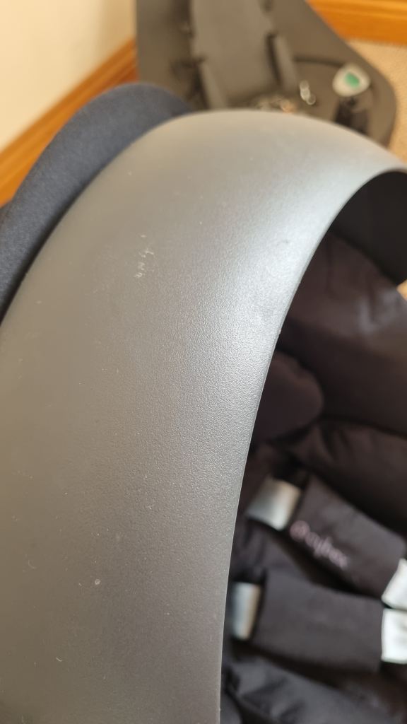 Cybex cloud z i-size carseat & isofx base