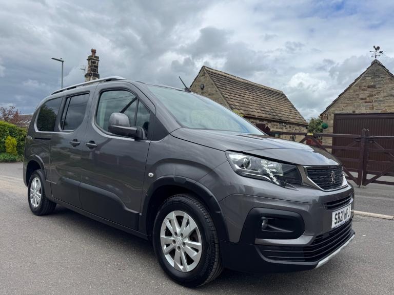 2021 Peugeot Rifter 2021 PEUGEOT RIFTER 1.5 BlueHDi ALLURE PREMIUM LONG MPV EURO 6 MPV Diesel Manual