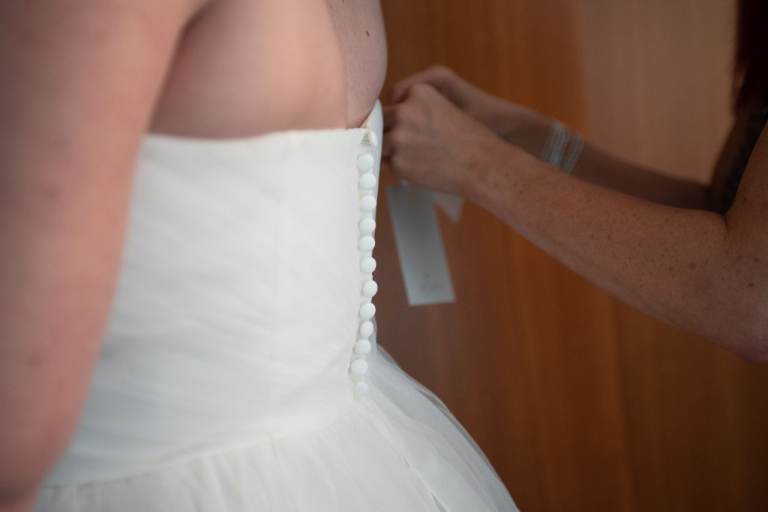 Beautiful wedding dress