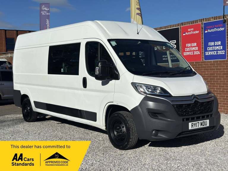 2026 Citroen Relay 2.0 BlueHDi 35 Enterprise Ready To Run Crew Van L3 H2 Euro 6 5dr Diesel Manual