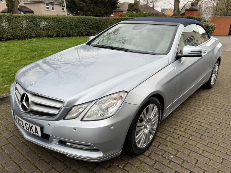 2013 Mercedes-Benz E Class E250 BlueEFFICIENCY SE 2dr Tip Auto CONVERTIBLE Petrol Automatic