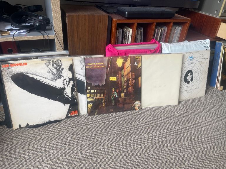 Extensive collection of Vinyl LP Albums in VG+ to EX condition!!