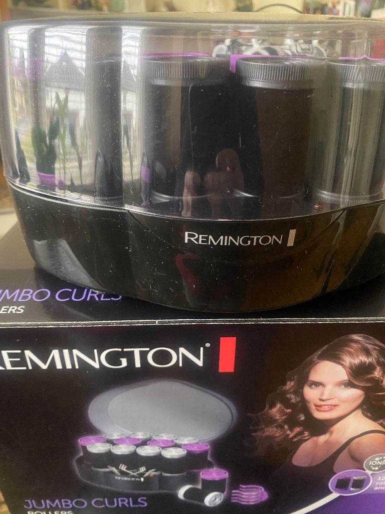 Remington heated rollers