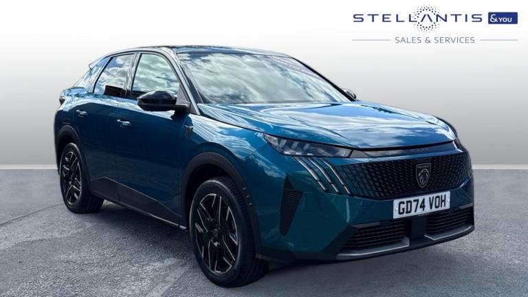 2025 Peugeot 3008 1.2 GT SUV 5dr Petrol Hybrid e-DSC6 Euro 6 (s/s) (136 ps) SUV Hybrid Automatic