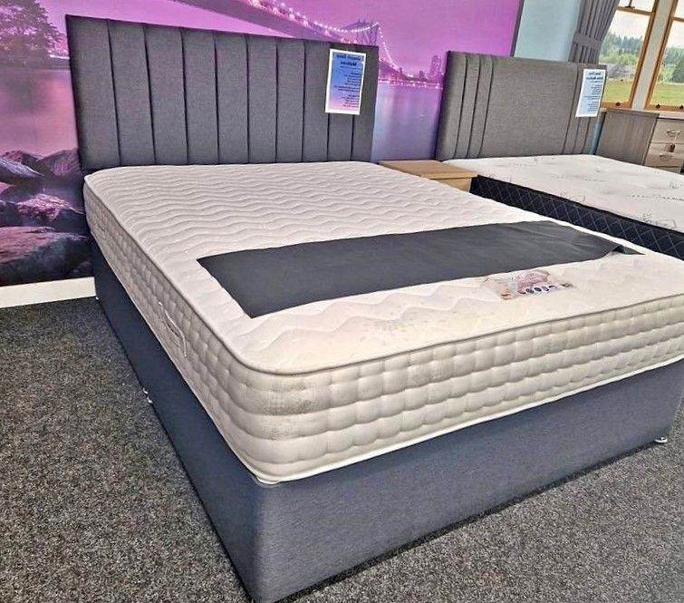 >>>>🚛Order Now 😘DIVAN 4FT6 Double Bed Base with Mattress & Storage Drawers 💥15% OFF❤️COD🚚