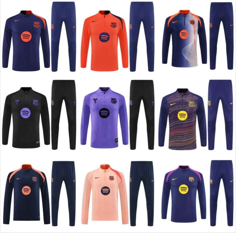 Football team tracksuits 