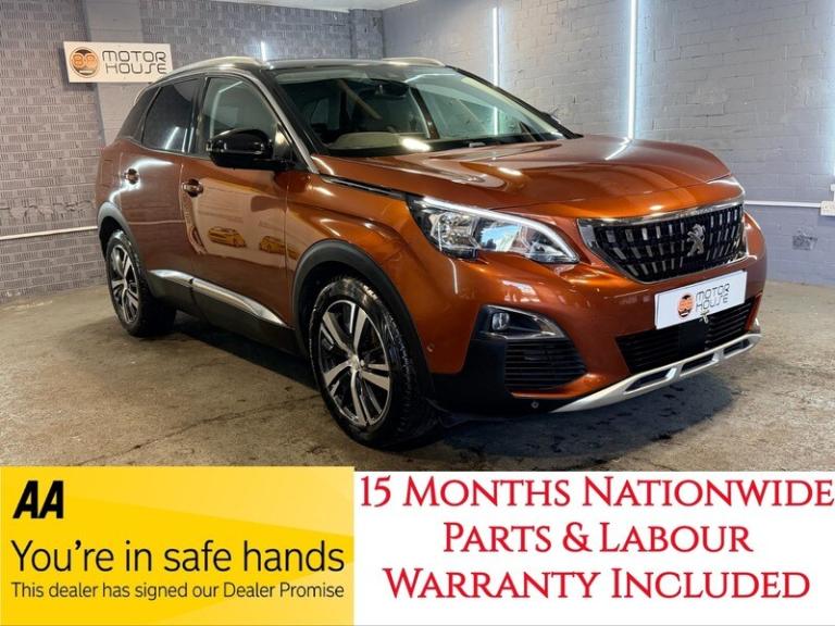 2018 Peugeot 3008 1.5 BlueHDi Allure Euro 6 (s/s) HATCHBACK Diesel Manual