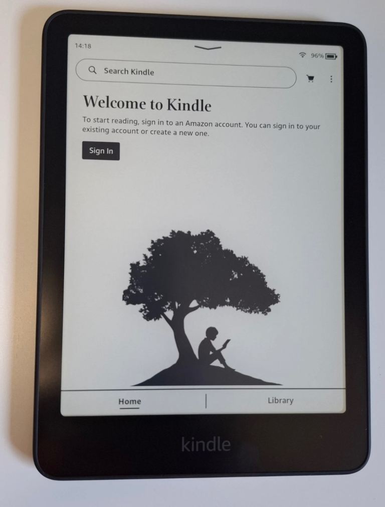 Kindle Paper-White 12th Generation Kindle – Black