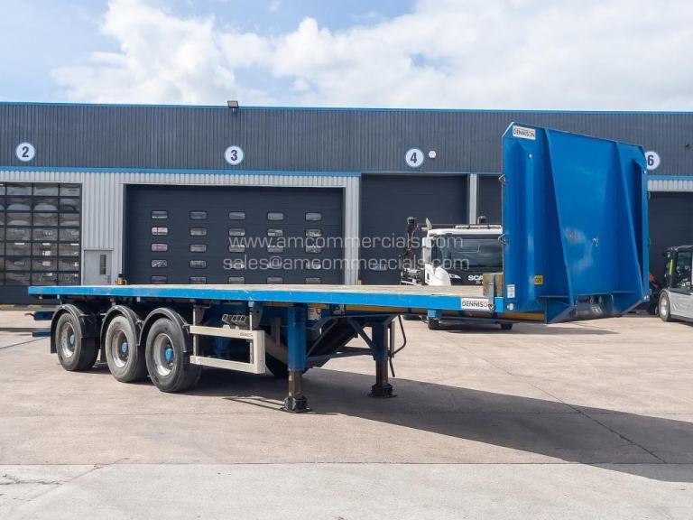 DENNISON FLATBED REAR STEER TRAILER
