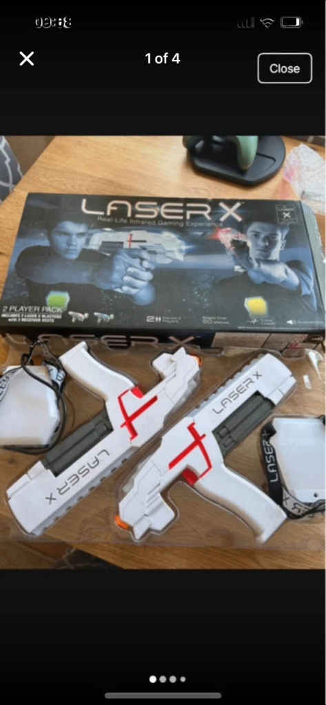 Laser X game- 2 player
