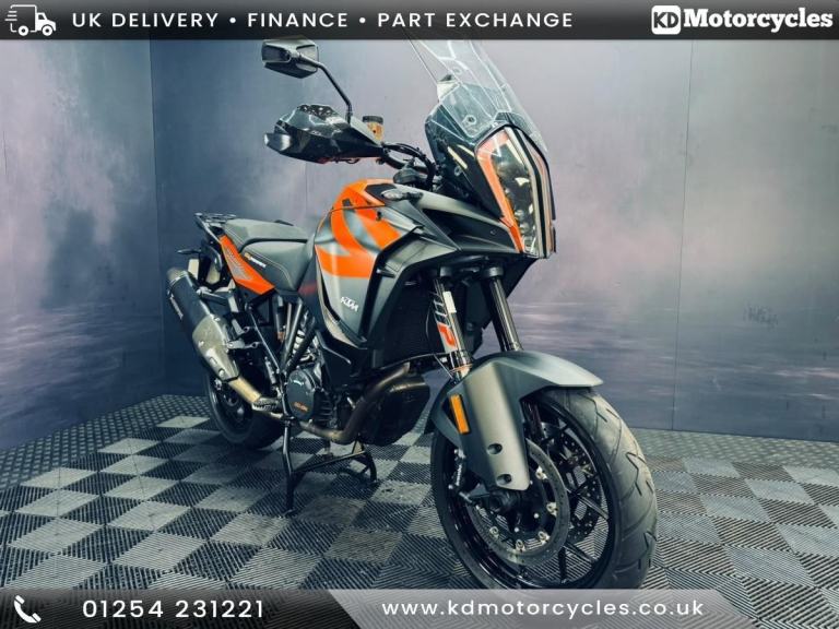 KTM 1290 Super Adventure S 2019 Orange