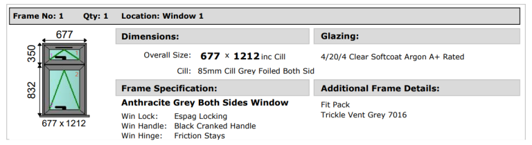 Free Double Glazed UPVC Window – Grey, Good Condition | in Nailsea ...