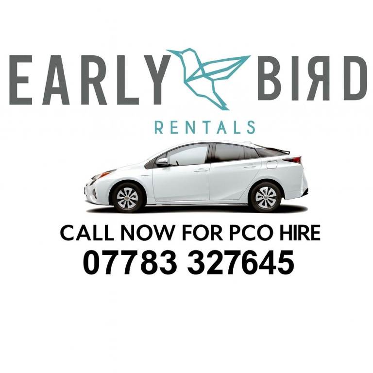 PCO TOYOTA PRIUS - EXCELLENT DISCOUNTED RENTAL HIRE SERVICE 