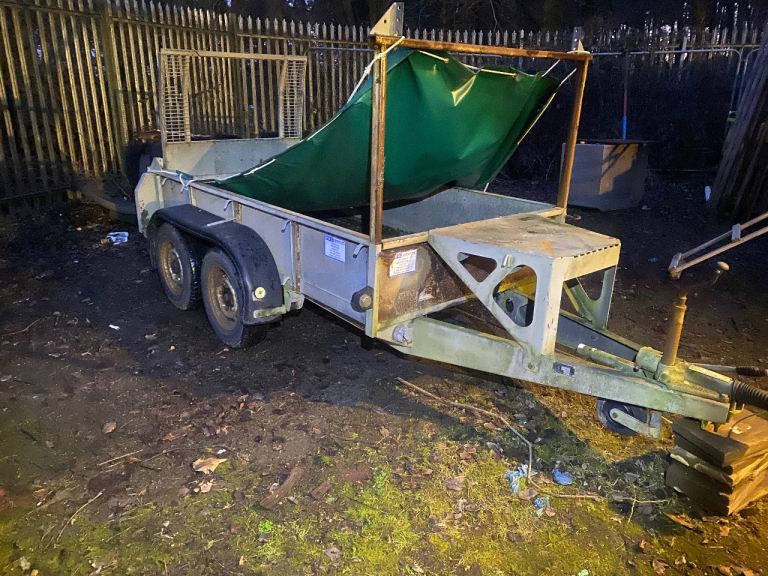 Ifor Williams gd84 twin wheel trailer 