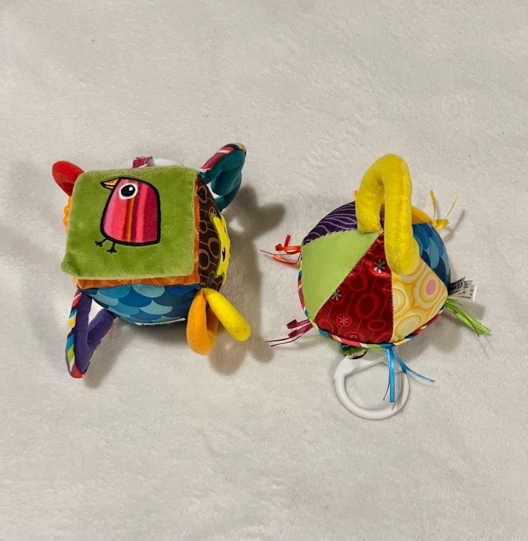 Lamaze Sensory Baby Toys Bundle x2 - Pram/Car Seat - Suitable From Birth